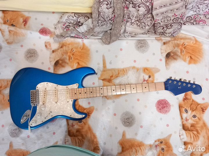 Электрогитара стратокастер партскастер