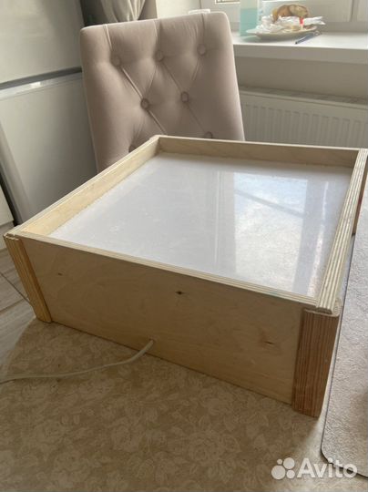 Световой планшет для рисования песком