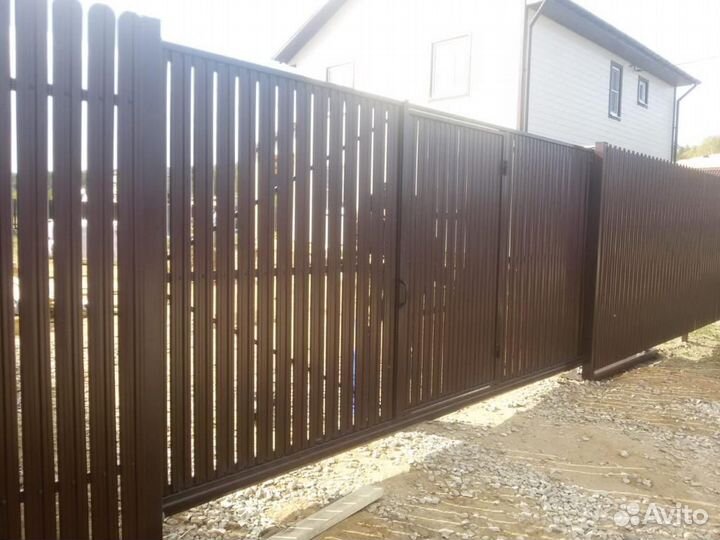 Заборы Откатные ворота Навесы