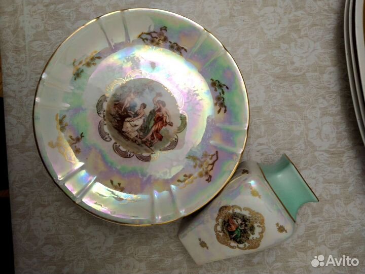 Тарелки Мадонна и набор тарелок Иран