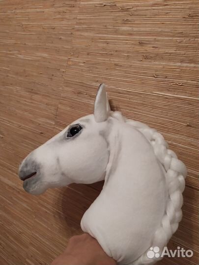 Хоббихорс, лошадка на палке (в работе)