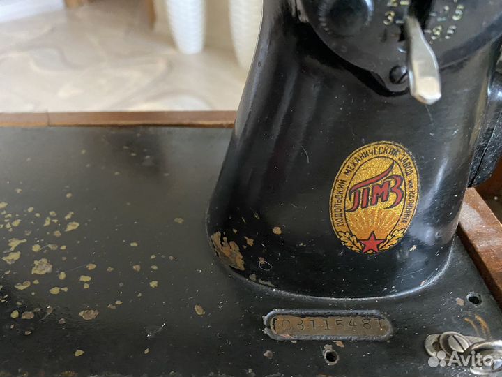 Подольская ручная швейная машинка б/у