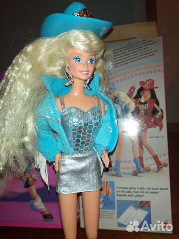 Western Stampin Barbie 1993