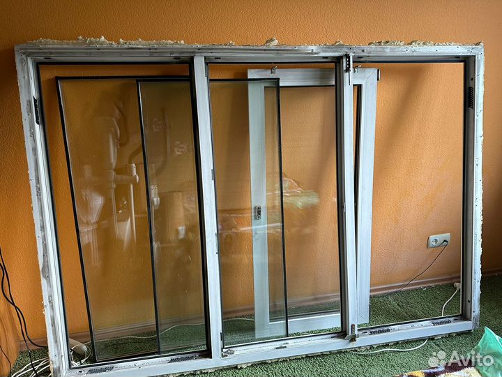 Оконные рамы пластиковые бу