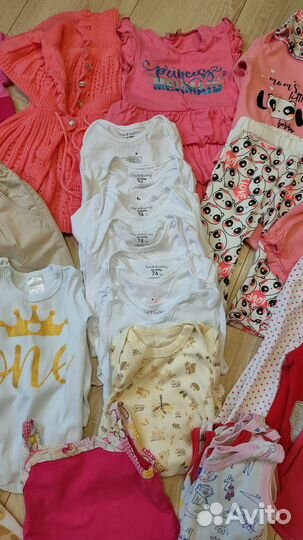 Пакет одежды для девочки 74-80