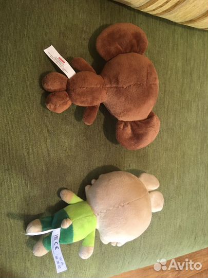 Чебурашка и заяц из 