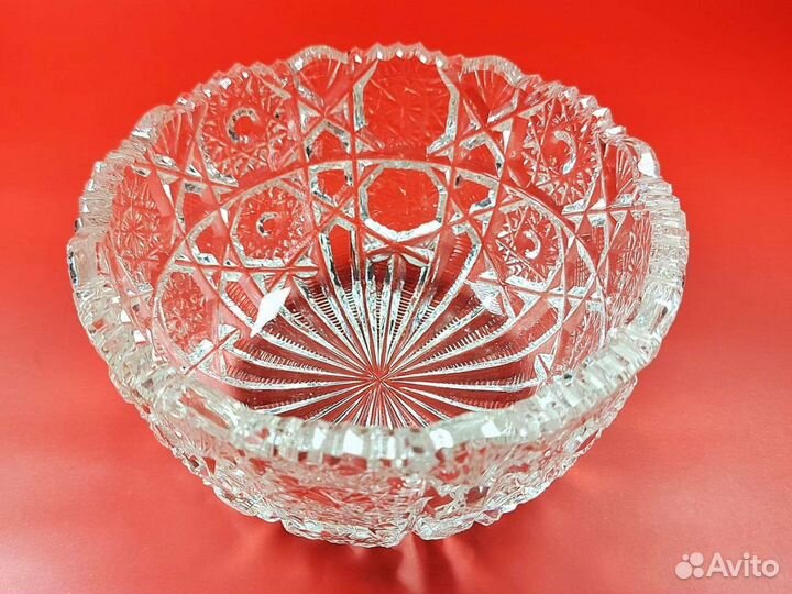 Ваза, конфетница, салатник хрустальный СССР