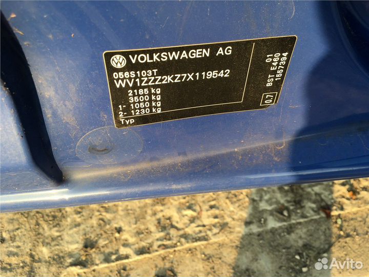 Разбор на запчасти Volkswagen Caddy