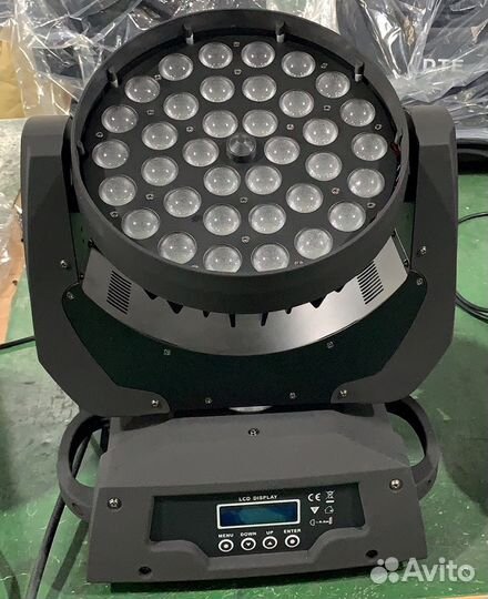 Вращающаяся голова 36*10w Wash Zoom Moving