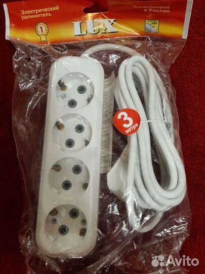 Удлинитель бытовой электрический