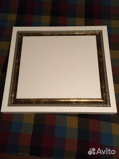 Картина в багете, холст/масло, 61Х67 см