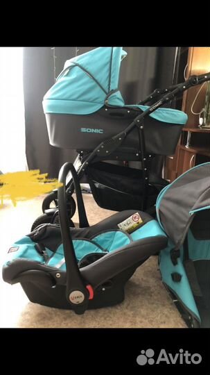 Коляска 3 в 1 sonic