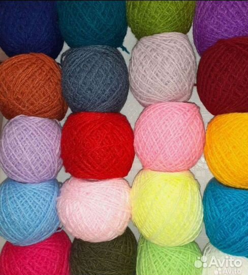 Пряжа для вязания 30 мотков