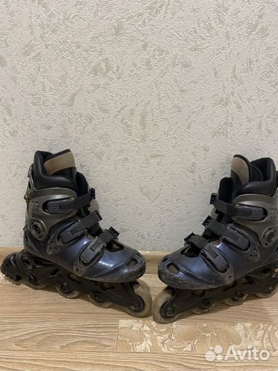 Роликовые коньки, р. 38