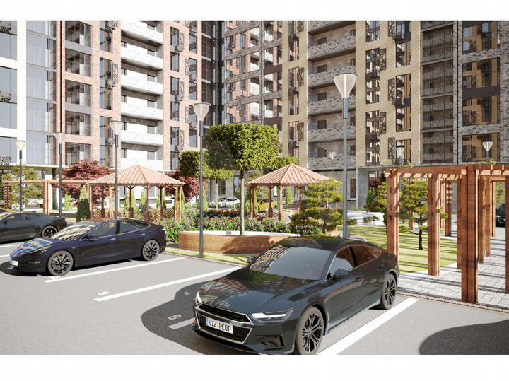 1-к. квартира, 57,3 м², 7/12 эт.