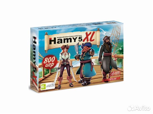 Приставка Hamy 5 XL (800 игр) AV+hdmi 8+16-bit