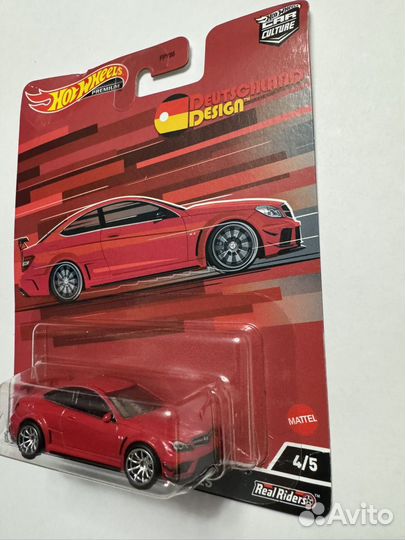 Hot wheels premium 12 mercedes-benz c63 AMG