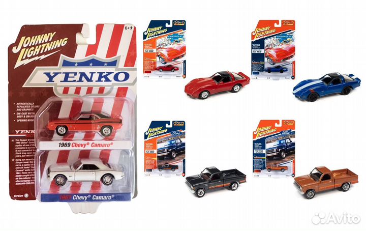 1:64 Коллекционные модели Johnny Lightning