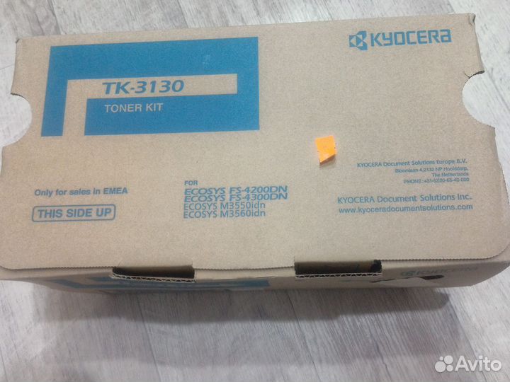 Картриджи kyocera tk-3130