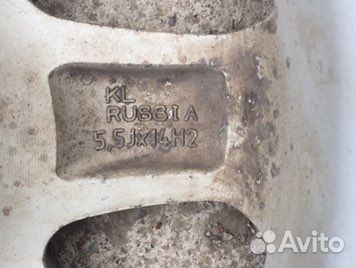 Диск R14 / 185 / 65 4x100 лит. 45