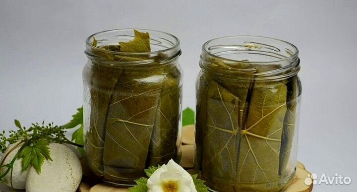 Виноградные листья для долмы