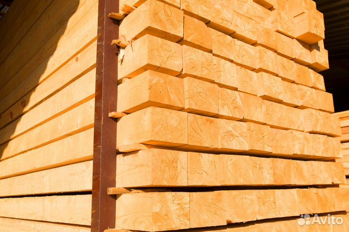 Брус лиственница строганный 140х190х6000мм, достав