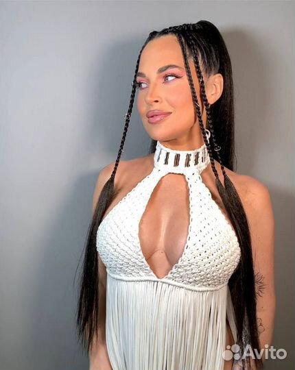 Платье макраме бохо