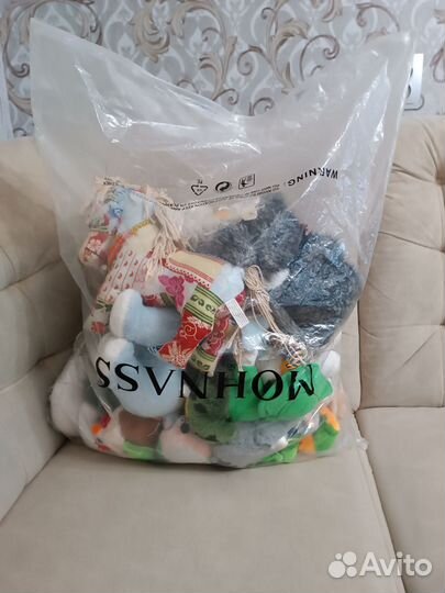 Мягкие игрушки пакетом