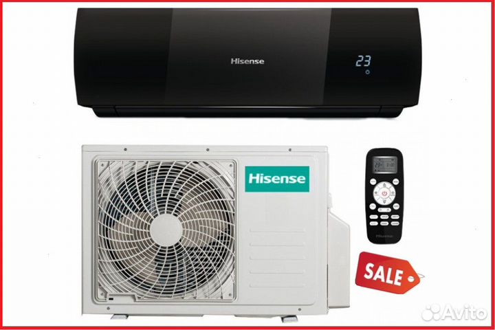 Кондиционер Hisense black star 25 кв.м