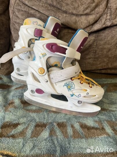 Коньки детские раздвижные 30 33