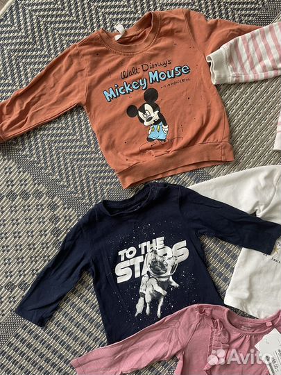 Пакет вещей на девочку 80 86