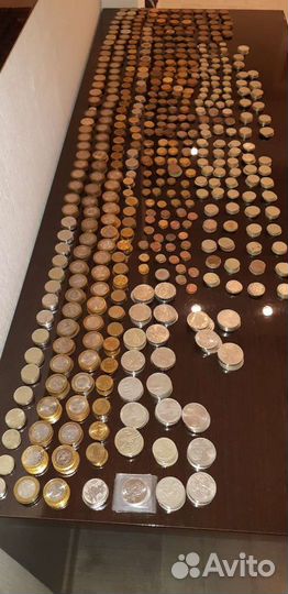 Коллекция монет 460 шт Россия за 100 лет