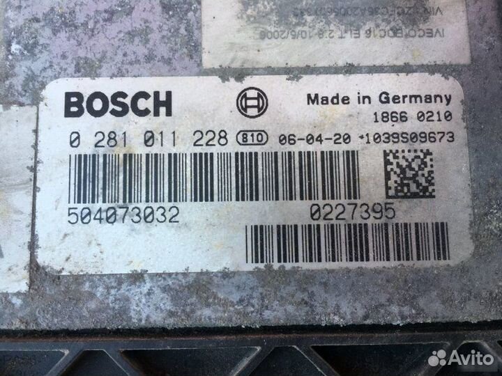 Блок управления электронный эбу Iveco Daily 3 3.0