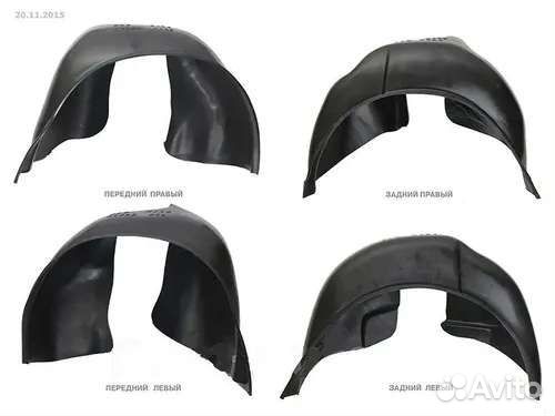 Подкрылки на priora