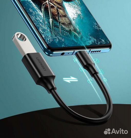 Адаптер USB 3.0 Type C Ugreen