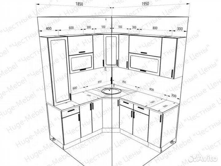 Кухня. Новый кухонный гарнитур