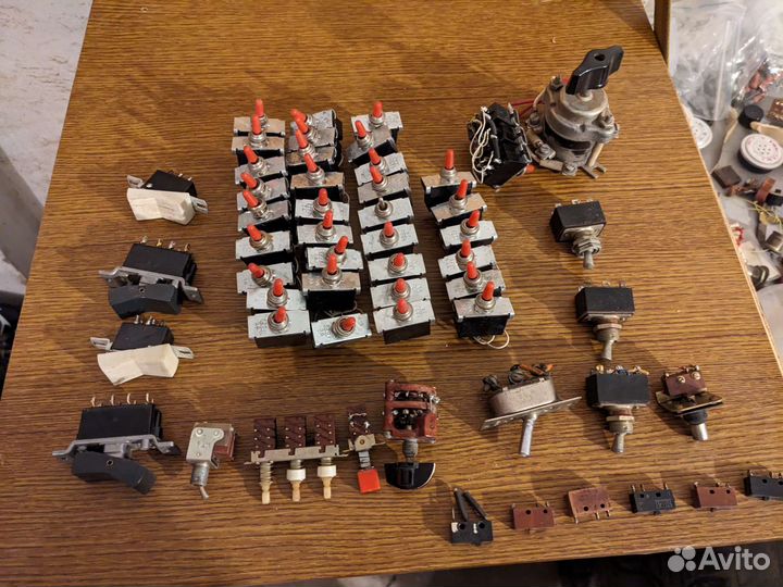 Советские тумблеры переключатели микрики