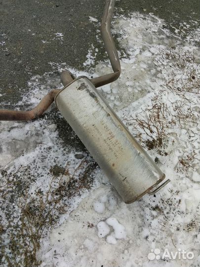 Глушитель Chevrolet Cruze свежий с дефектом