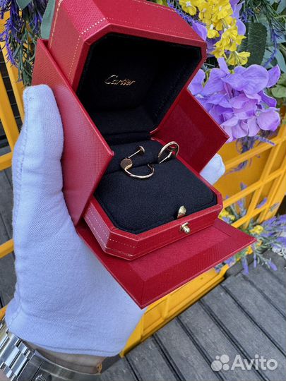 Cartier серьги