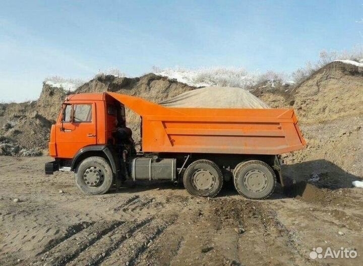 Песок щебень доставка