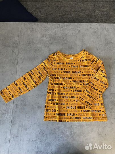 Вещи пакетом на девочку 104 110