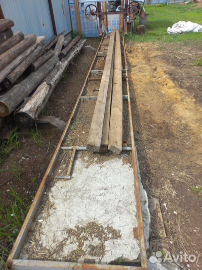 Ленточная пилорама бензиновая