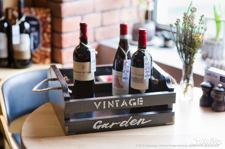 Ящики для вина или подарочных наборов