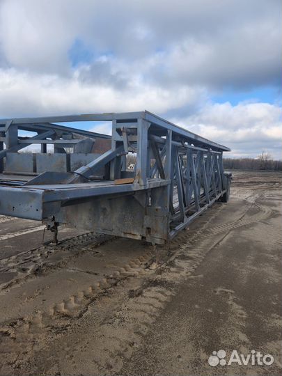 Полуприцеп трал (тяжеловоз) УЗСТ 9177-0000040, 1989