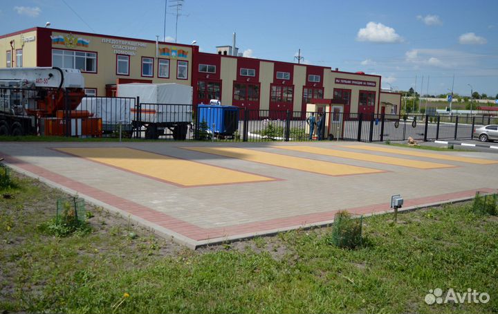 Тротуарная плитка Прямоугольник Лайн Steinrus