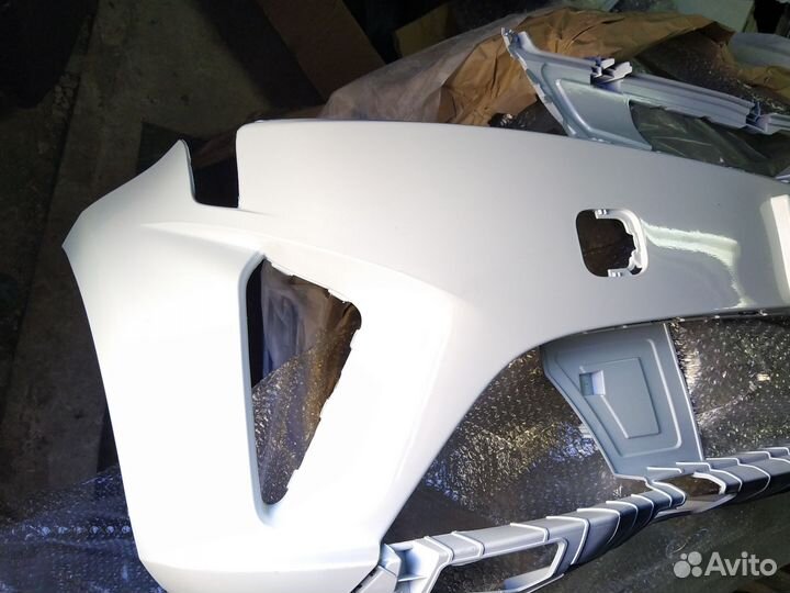 Бампер передний киа рио 4 2020г