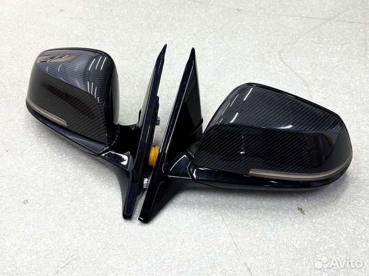 BMW F32 Комплект зеркал Карбон 9 Pin
