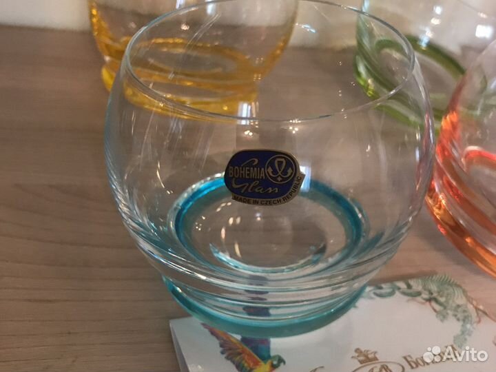 Стаканы -неваляшки Богемия Крейзи Ассорти