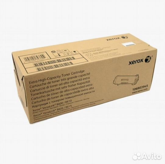 Тонер-картридж xerox 106R03945 оригинал новый