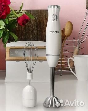 Блендер погружной с насадками новый